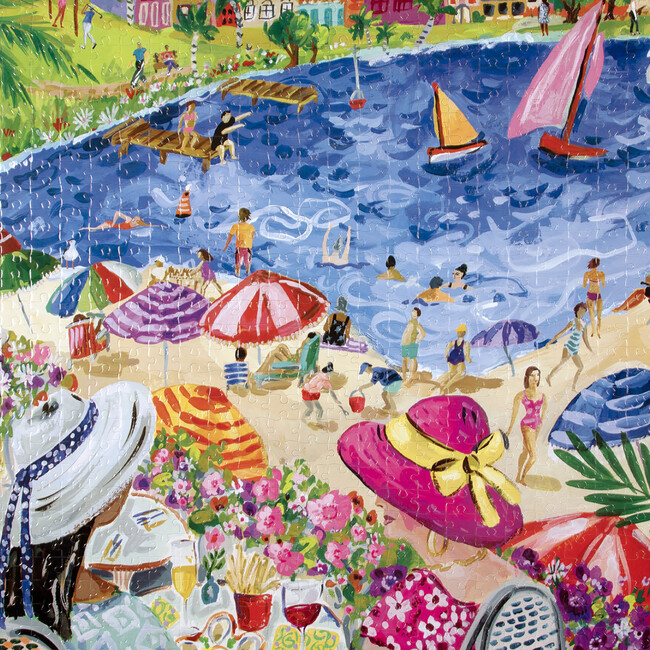 Piece&Love: Lunch by the Sea - 1000 pc Puzzle - Puzzles - 7