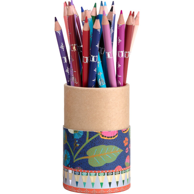 Piece&Love: Double-Sided Colored Pencils - Victoria's - 25pc Set - Arts & Crafts - 5