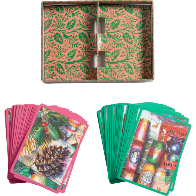 Piece&Love: Christmas Decorations Playing Cards - Games - 3