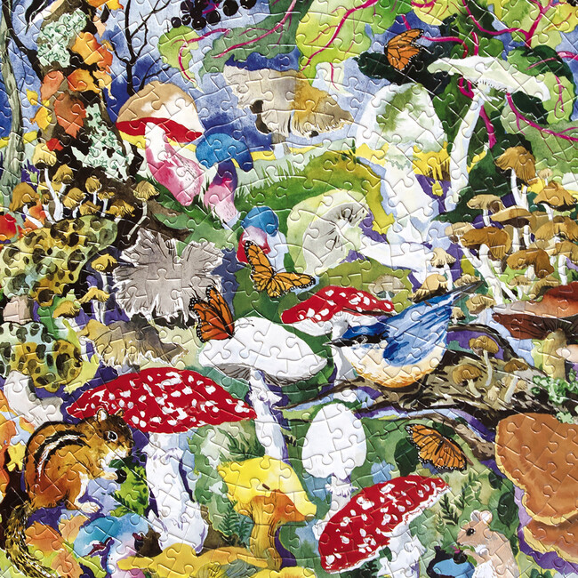 Piece&Love: Poisonous Mushrooms - 500 pc Octagonal Puzzle - Puzzles - 6