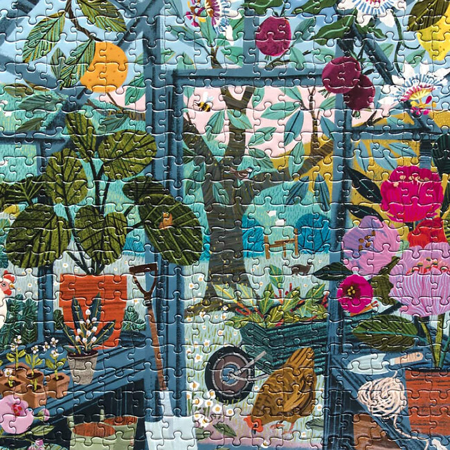 Piece&Love: English Greenhouse - 1000 pc Puzzle - Puzzles - 6