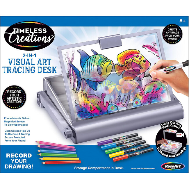 Timeless Creations: 2-In-1 Visual Art Tracing Desk