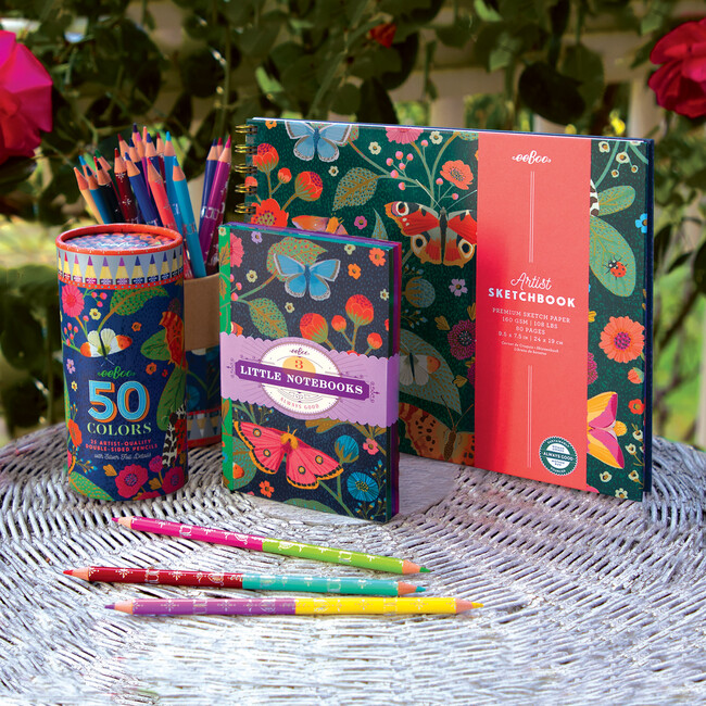 Piece&Love: Double-Sided Colored Pencils - Victoria's - 25pc Set - Arts & Crafts - 7