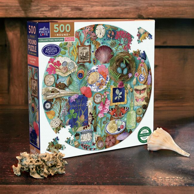 Piece&Love: Collecting Nature - 500 pc Puzzle - Puzzles - 4