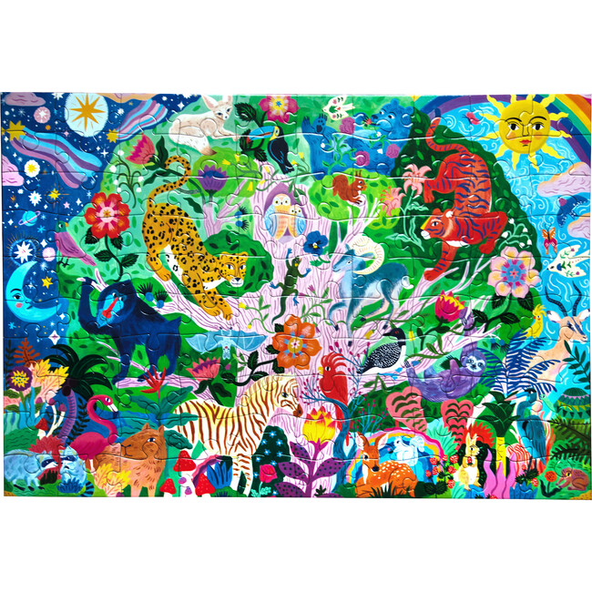 100 Piece Puzzle: Tree of Wildlife - Puzzles - 3