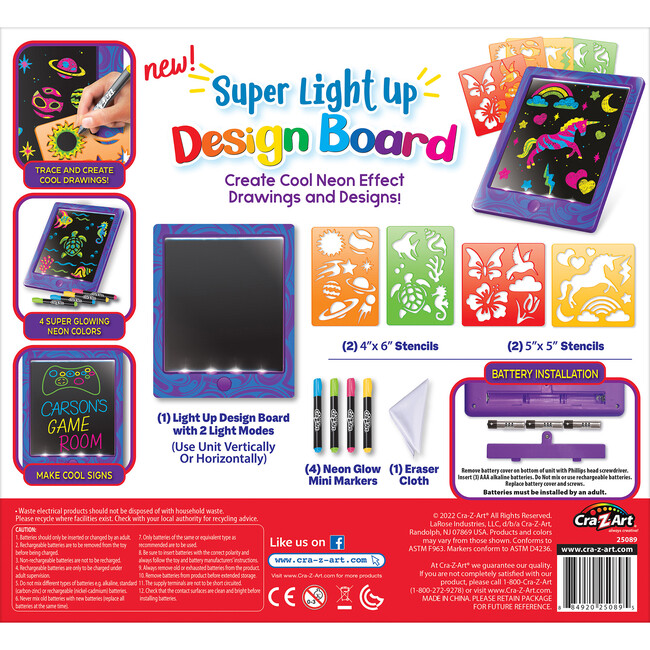 Super Light-Up Design Board - Arts & Crafts - 2