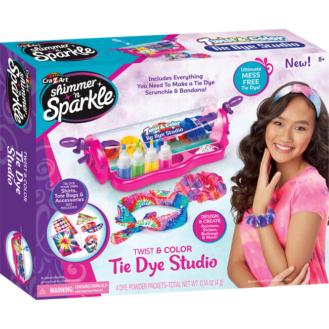 Shimmer 'N Sparkle: Twist & Color Tie Dye Studio