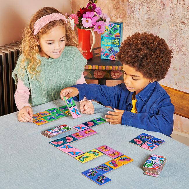 Giant Shiny Butterfly Dominoes - Games - 4