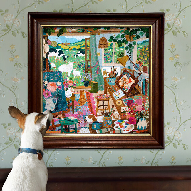Piece&Love: Artist's Cottage - 1000 pc Puzzle - Puzzles - 5