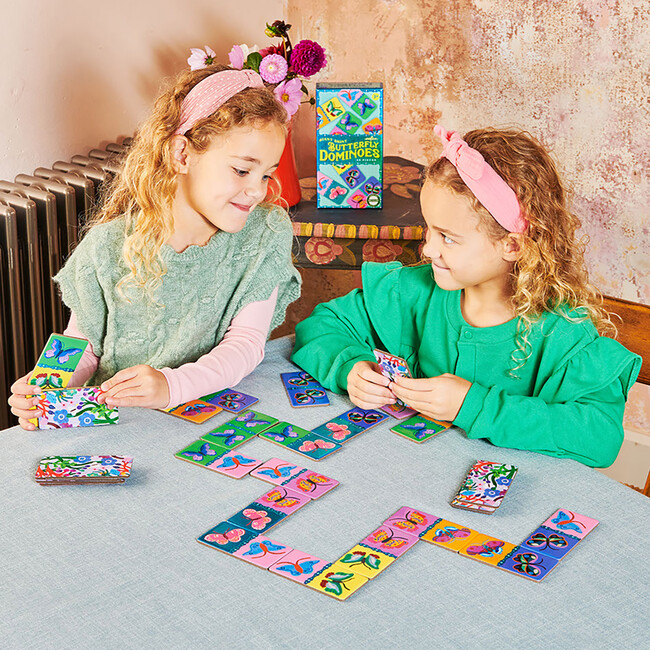 Giant Shiny Butterfly Dominoes - Games - 5