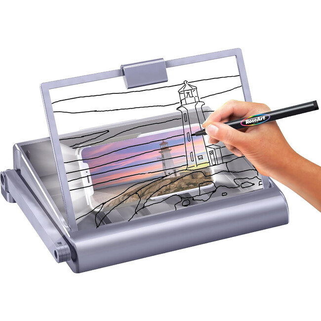 Timeless Creations: 2-In-1 Visual Art Tracing Desk - Arts & Crafts - 4