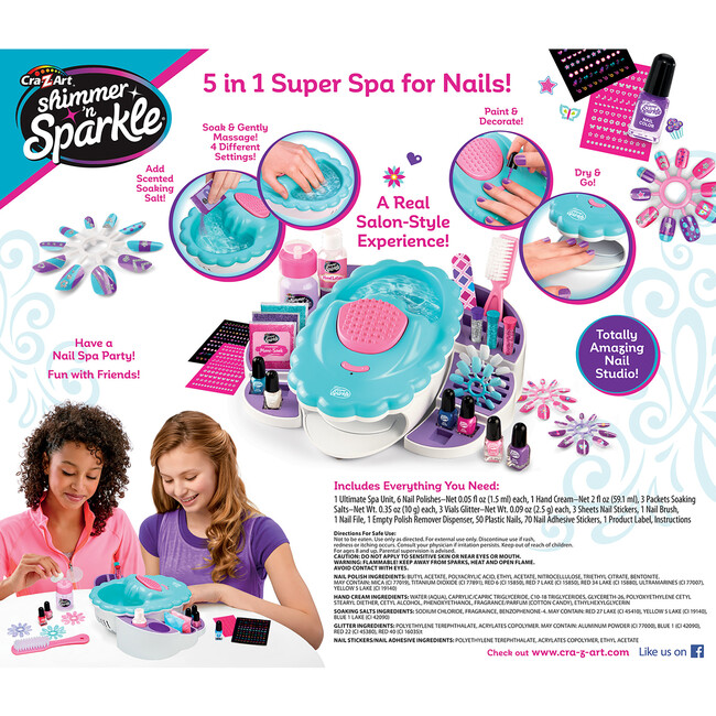 Shimmer 'N Sparkle: The Real Ultimate Nail Spa - Arts & Crafts - 2