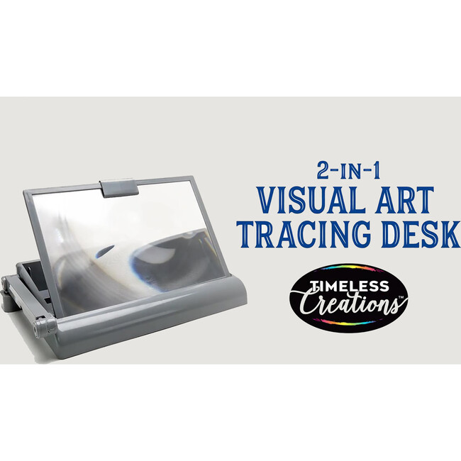 Timeless Creations: 2-In-1 Visual Art Tracing Desk - Arts & Crafts - 7