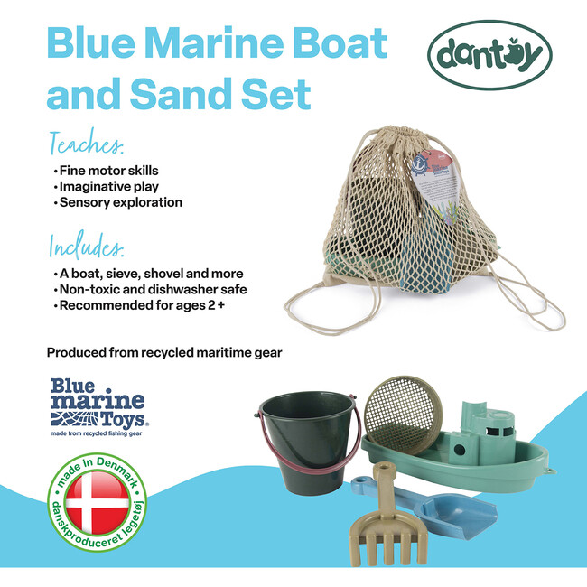 Blue Marine: Boat & Sand Set - Water Toys - 3