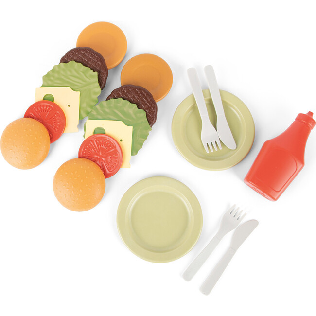 BIO Playset: Burger - 19pcs - Play Food - 2