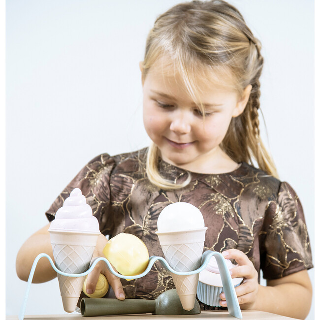 BIO Playset: Ice Cream & Cupcake - 15pcs - Play Food - 4