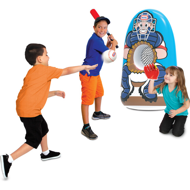 Little Tikes Inflatable Baseball Trainer - Games - 2
