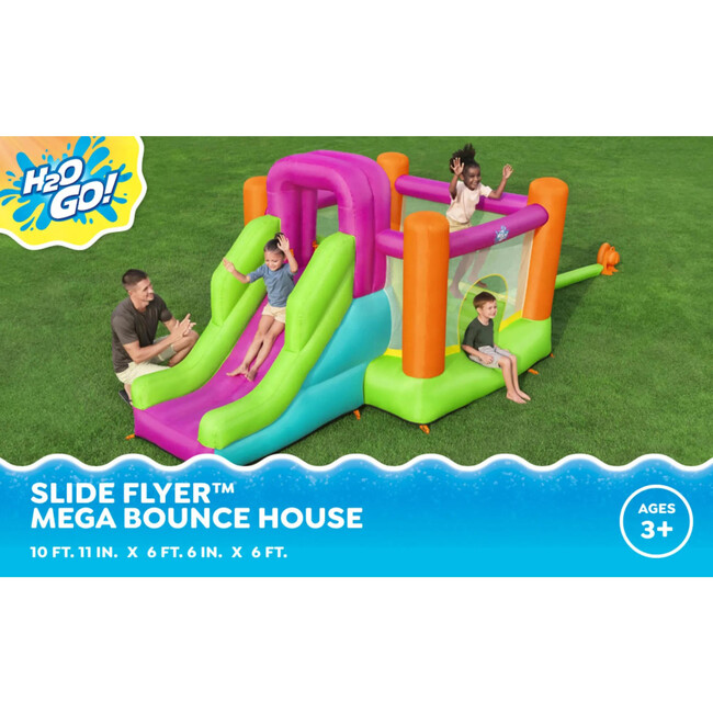 Mega Bouncer: Slide Flyer - Water Toys - 2