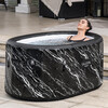 SaluSpa: Glacial Dip Cold Plunge Tub - Black Marble - Water Toys - 3