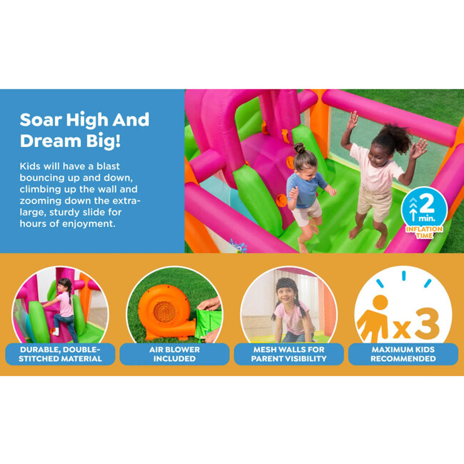 Mega Bouncer: Slide Flyer - Water Toys - 3