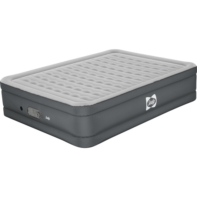 AlwayzAire: Tough Guard 18" Airbed - Queen - Built-In Dual Pump