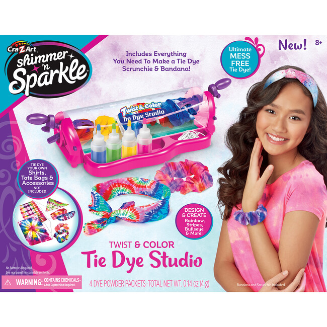 Shimmer 'N Sparkle: Twist & Color Tie Dye Studio - Arts & Crafts - 7