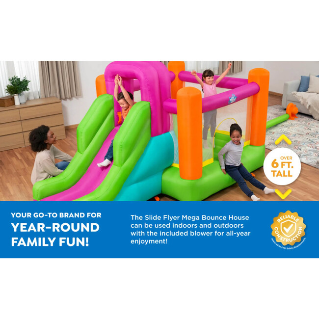Mega Bouncer: Slide Flyer - Water Toys - 4