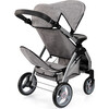 Bayer Design Dolls: Twin Star Stroller - Grey, Pink, Butterfly - Doll Accessories - 2
