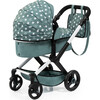 Bayer Design Dolls: Pram Xeo - Stars Green & White - Doll Accessories - 2