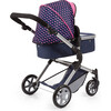Bayer Design Dolls: Pram Neo City - Blue & Pink - Doll Accessories - 2