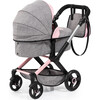 Bayer Design Dolls: Pram Xeo - Butterfly Grey & Pink - Doll Accessories - 4
