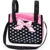 Bayer Design Dolls: Pram Xeo - Hearts Black & Pink - Doll Accessories - 5