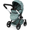 Bayer Design Dolls: Pram Xeo - Stars Green & White - Doll Accessories - 3