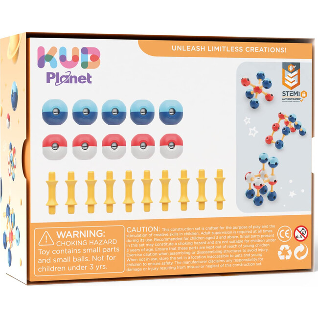 Magnetic Building Blocks: Primary Universe Lite - 20 pcs - Blocks - 2