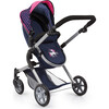 Bayer Design Dolls: Pram Neo City - Blue & Pink - Doll Accessories - 4