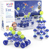 Magnetic Building Blocks: Astral Neon - 100 pcs - Blocks - 1 - thumbnail