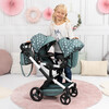 Bayer Design Dolls: Pram Xeo Twin - Green & White Stars - Doll Accessories - 5
