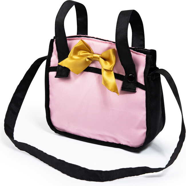 Bayer Design Dolls: Pram Neo Vario - Pink, Black, Gold - Doll Accessories - 4