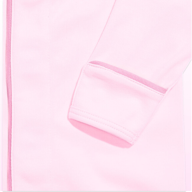 Magnetic Baby Footie, Petal Pink - Onesies - 2