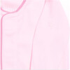 Magnetic Baby Footie, Petal Pink - Onesies - 3