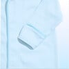 Magnetic Baby Footie, Cloud Blue - Onesies - 2