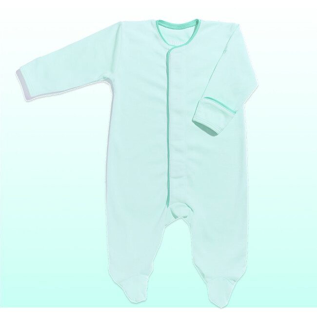 Magnetic Baby Footie, Fresh Mint