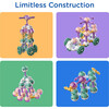 Magnetic Building Blocks: Cosmic Soft - 55 pcs - Blocks - 4