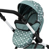 Bayer Design Dolls: Pram Xeo - Stars Green & White - Doll Accessories - 6