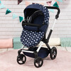Bayer Design Dolls: Pram Xeo - Blue & White Stars - Doll Accessories - 5