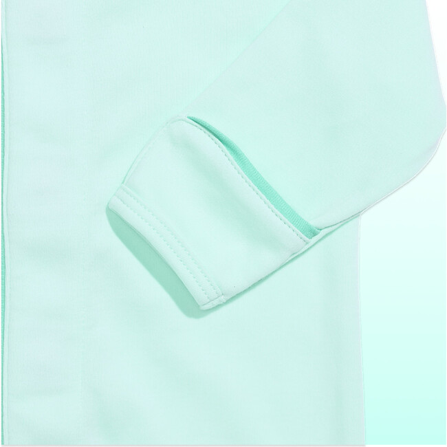 Magnetic Baby Footie, Fresh Mint - Onesies - 2