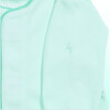 Magnetic Baby Footie, Fresh Mint - Onesies - 4