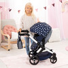 Bayer Design Dolls: Pram Xeo - Blue & White Stars - Doll Accessories - 6