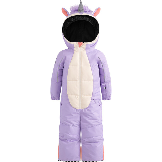 UNIDO Lila Unicorn Snowsuit, Violet