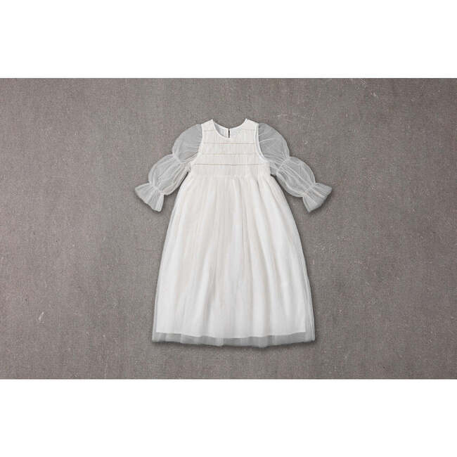 Isabella Dress, Bright White